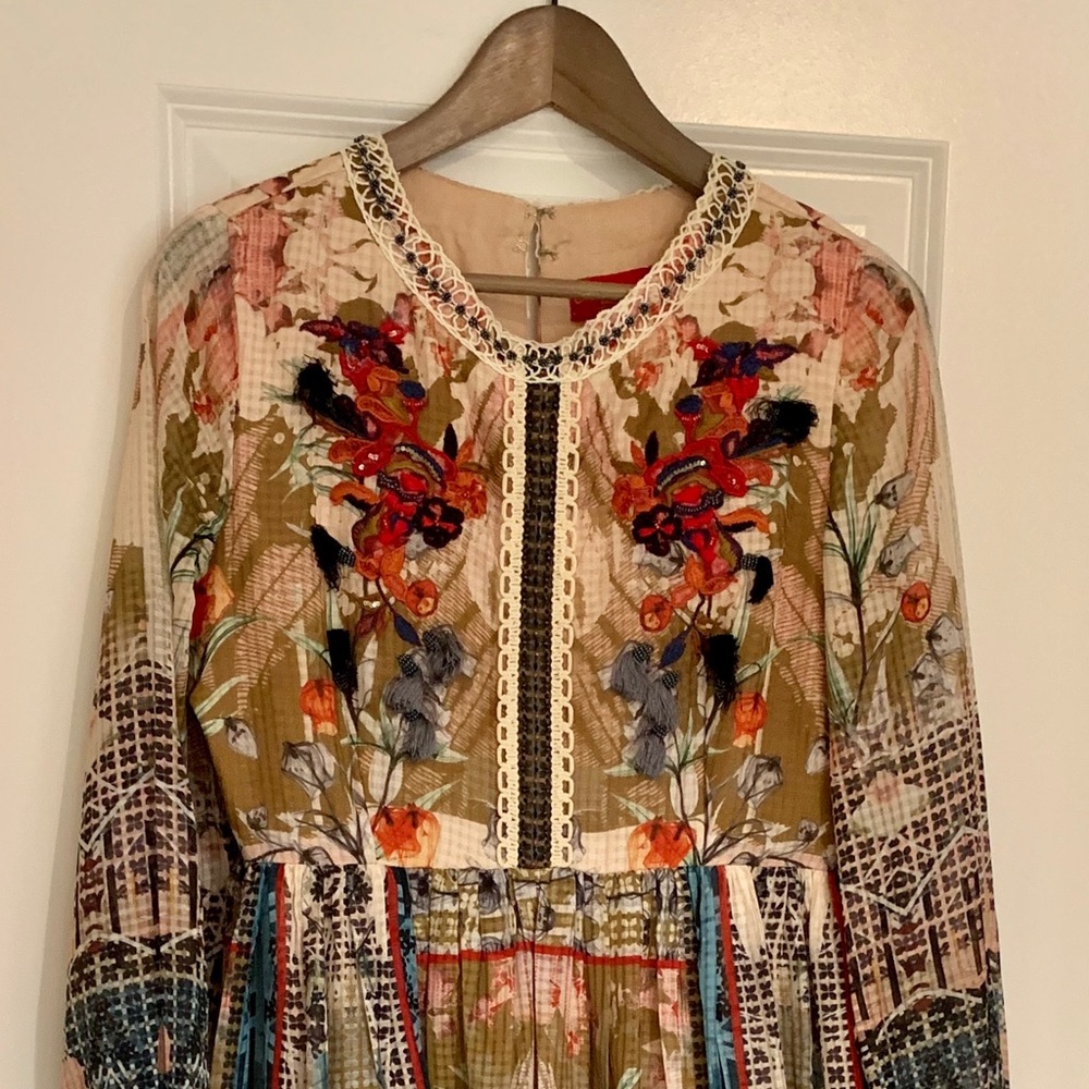 Bhanuni by JVO for Anthropologie Maxi Dress